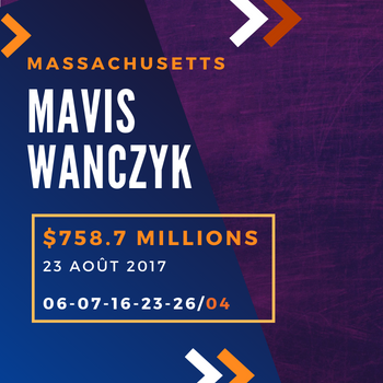 Mavis Wanczyk - Gagnante Powerball