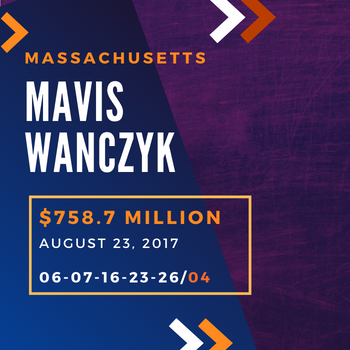 Mavis Wanczyk - Powerball winner